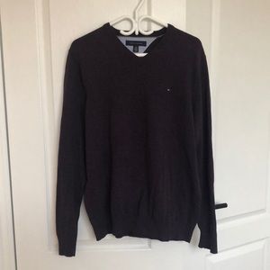 Tommy Hilfiger purple v-neck